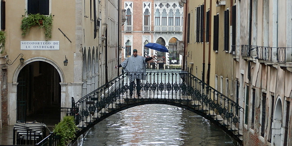 Ein Regentag in Venedig (Foto: ruti)