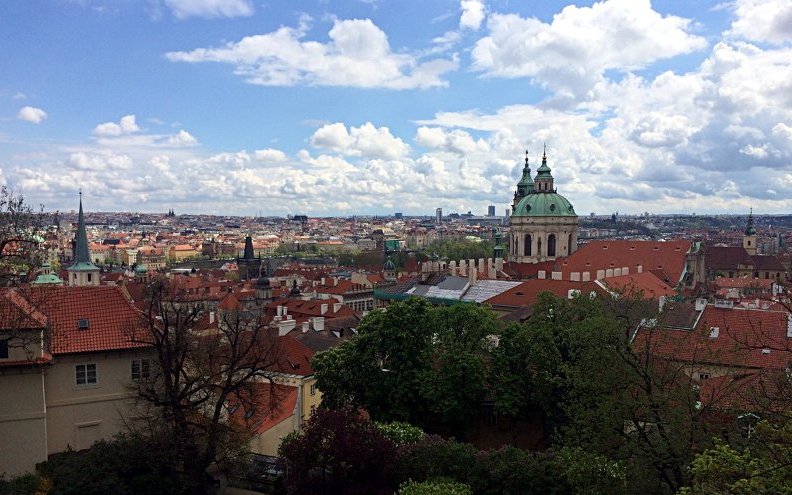 Blick auf die schöne Stadt Prag (Foto: Ruti)