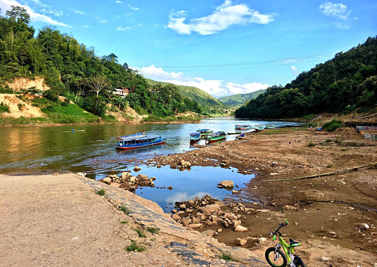 Der Fluss in Muang Khua ist malerisch. (Foto: Ruti)