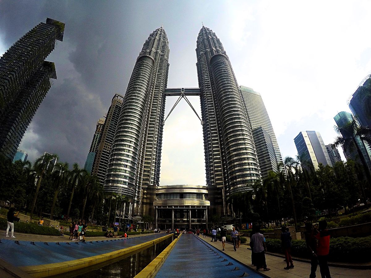 Die Petronas-Twin-Towers sind das Wahrzeichen der malaysischen Hauptstadt Kuala Lumpur. (Foto: Ruti)