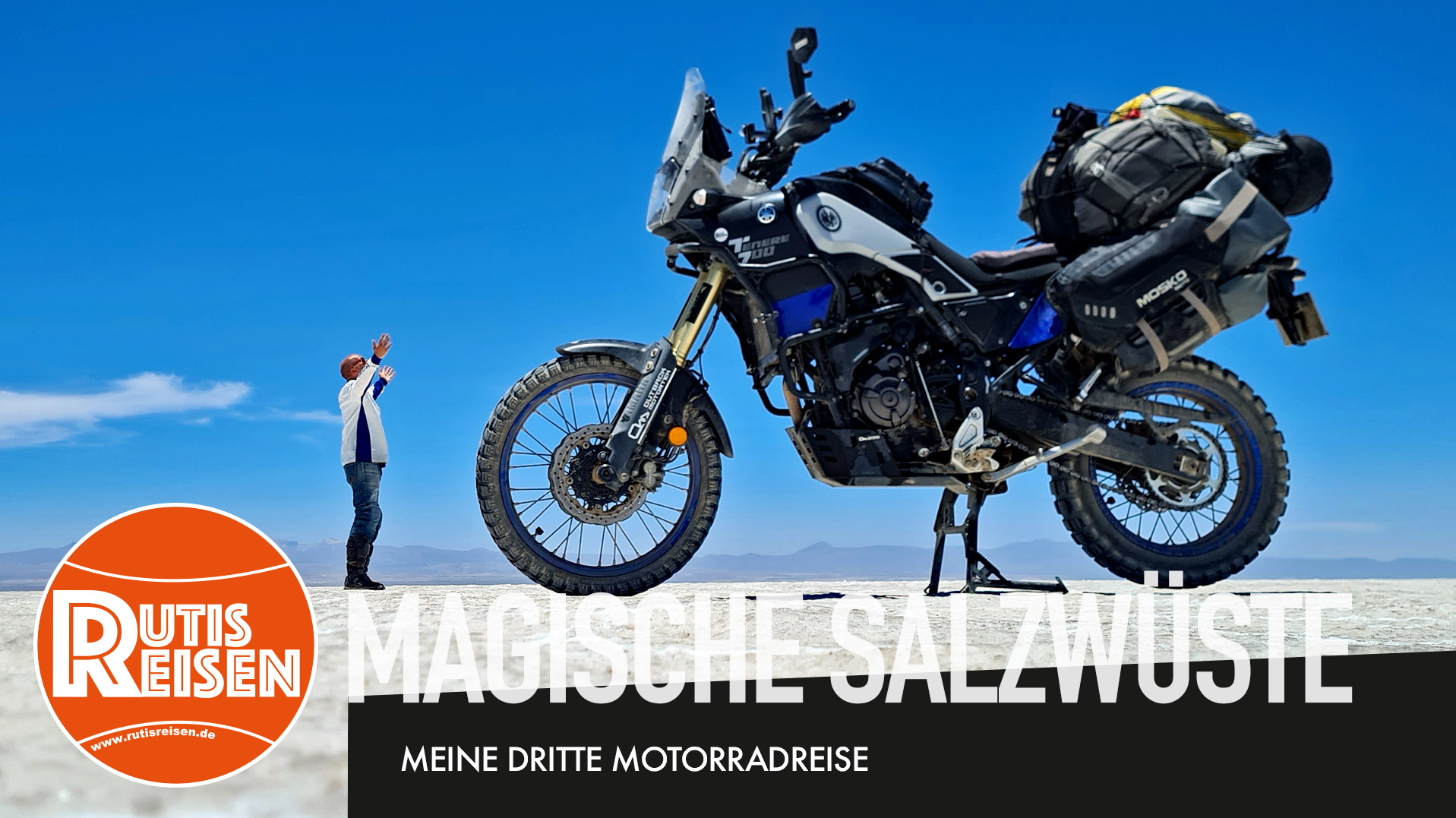 Allein in der größten Salzwüste der Welt Meine dritte Motorradreise