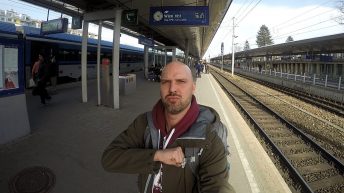Bei der Ankunft in Wien sind die Deutsche Bahn und ich endgültig Buddys for Life. (Foto: Ruti)