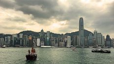 Die Skyline von HongKong ist atemberaubend. (Foto: Ruti)