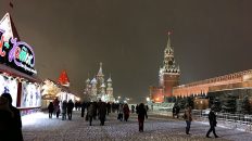 Der Rote Platz in Moskau im Winter (Foto: Ruti)