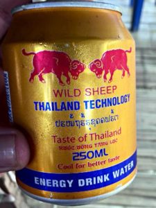 Wild Sheep, Energy Drink, Laos 2016 (Foto: ruti)