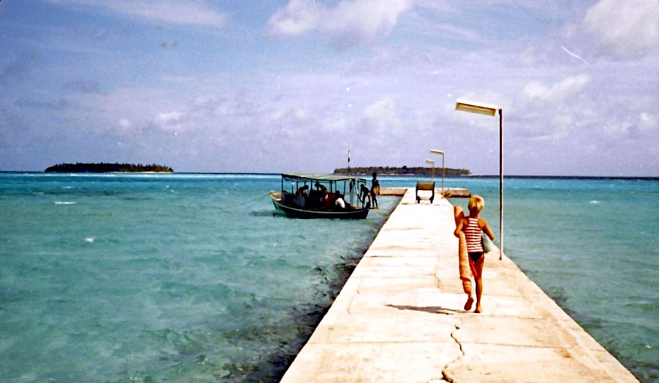 Kandooma, Malediven 1986 (Foto: Ruti)