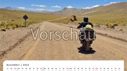 RutisReisen Kalender 2023 - Südamerika mit dem Motorrad - Dezember (Vorschaubild, Foto: Ruti)