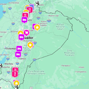 Interaktive Karte von Ecuador