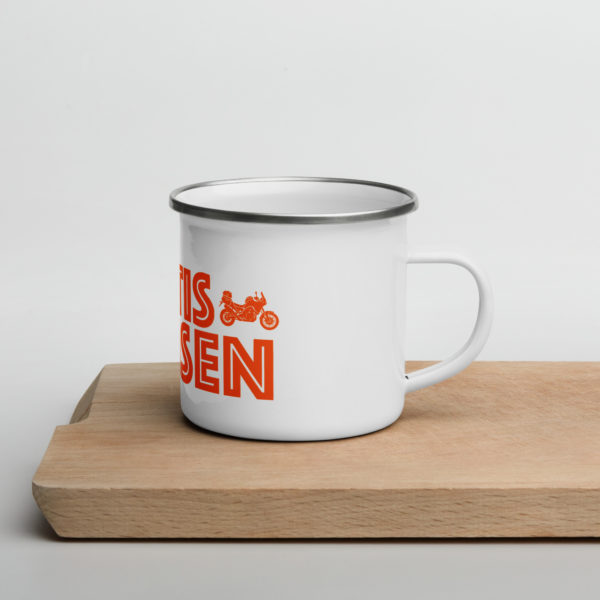 Emailletasse RutisReisen-Luzy-Combo