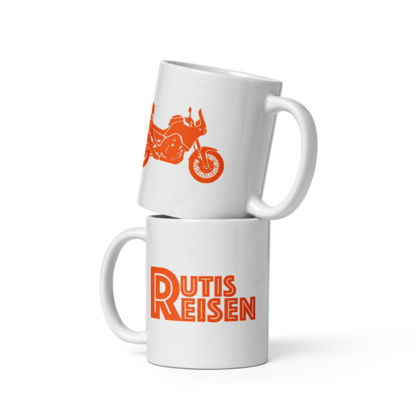Keramiktasse RutisReisen - Reisemotorrad – Bild 2