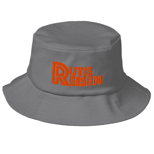 RutisReisen Fischerhut – orange bestickt – Bild 5