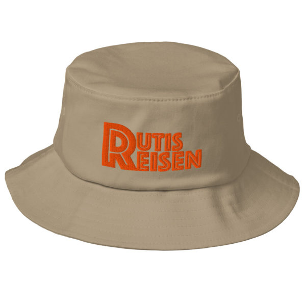 RutisReisen Fischerhut – orange bestickt – Bild 6