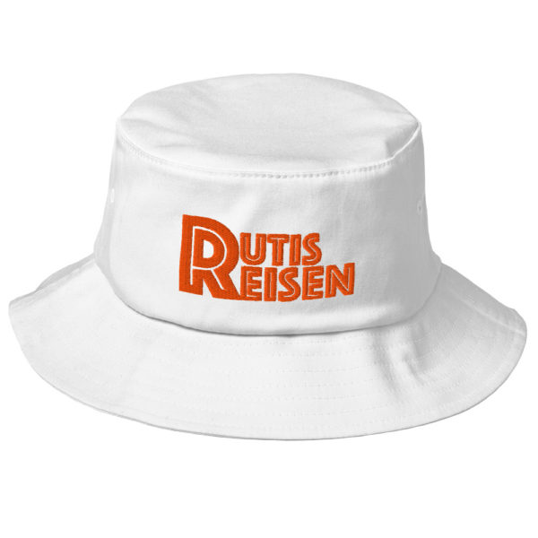 RutisReisen Fischerhut – orange bestickt – Bild 7