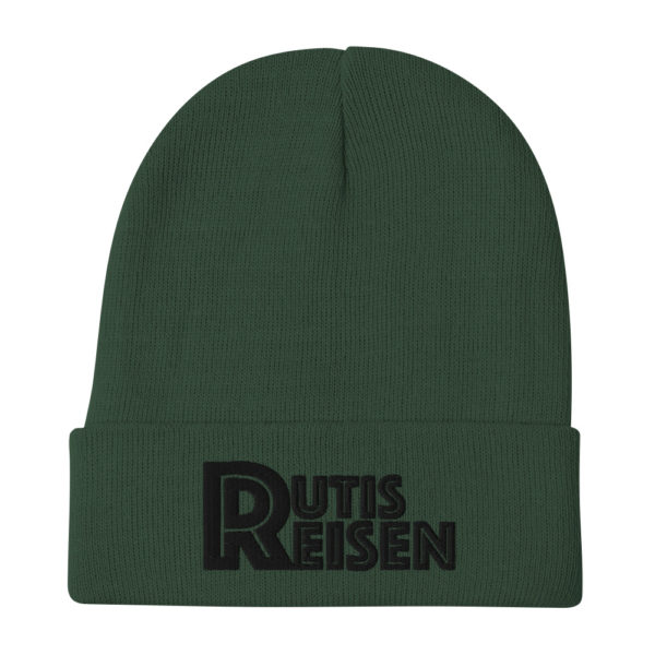 RutisReisen Beanie – schwarz bestickt – Bild 5