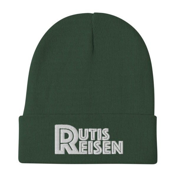 RutisReisen Beanie – weiß bestickt – Bild 6