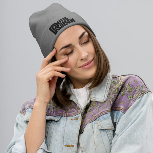 RutisReisen Beanie – schwarz bestickt – Bild 2