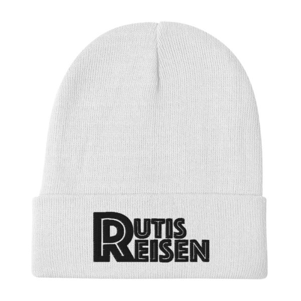 RutisReisen Beanie – schwarz bestickt – Bild 6
