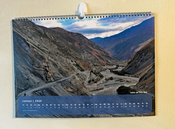 RutisReisen Kalender 2026 - Januar